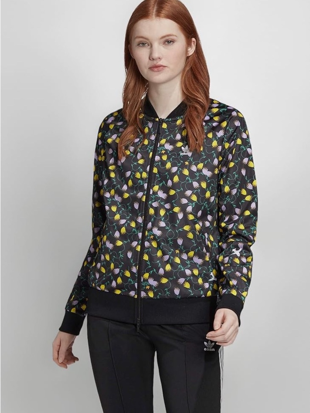 Women's Adidas Originals AOP Floral Track Jacket